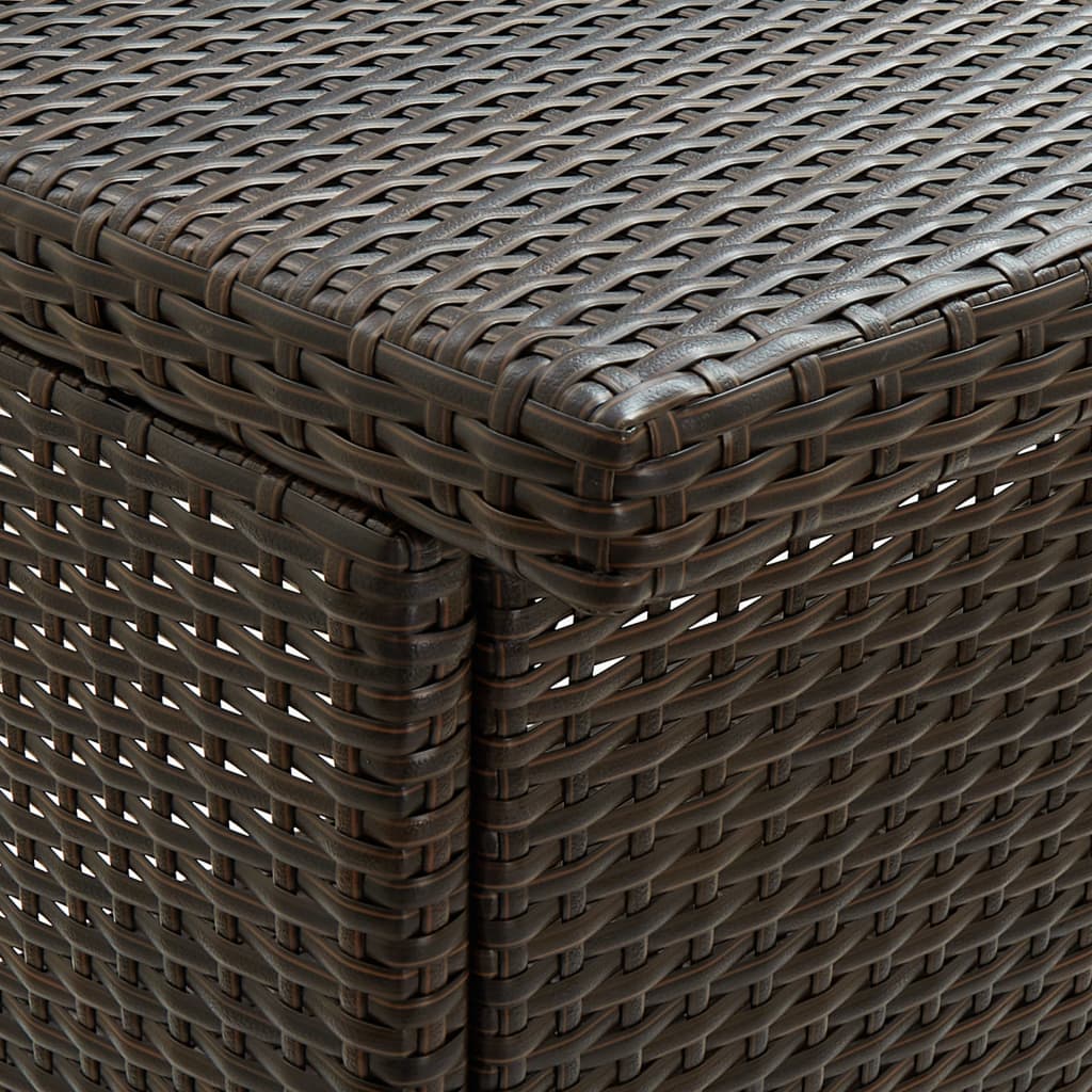 vidaXL Σετ Επίπλων Μπαρ 3 Τεμαχίων Καφέ από Συνθετικό Ρατάν