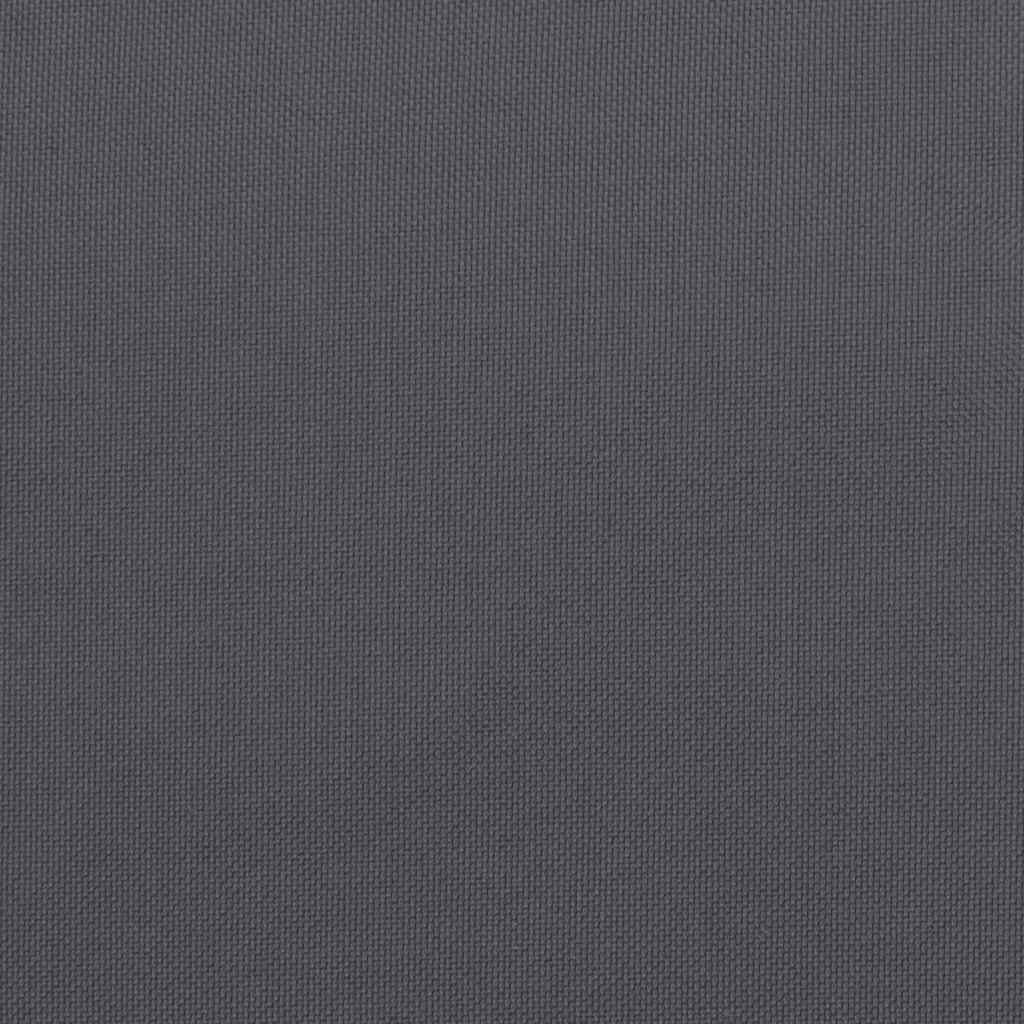 vidaXL Μαξιλάρια Καρέκλας Κήπου 6τεμ Ανθρακί 50x50x4 εκ. Oxford Ύφασμα