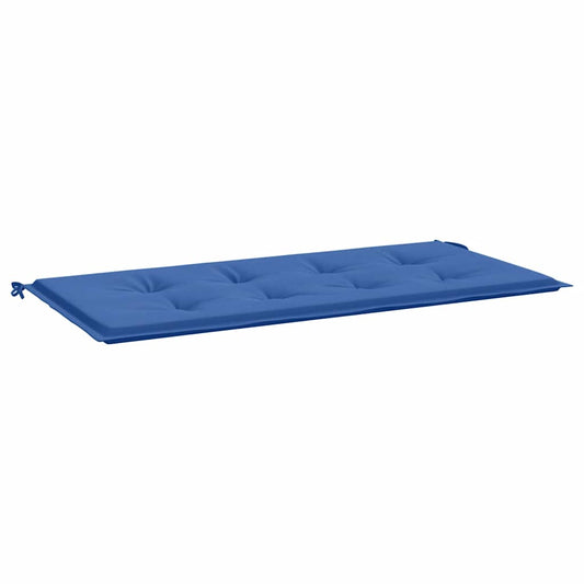 vidaXL Μαξιλάρι Πάγκου Κήπου Μπλε Ρουά 120x50x4 εκ. Ύφασμα Oxford