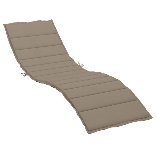 vidaXL Μαξιλάρι Ξαπλώστρας Taupe 200 x 60 x 3εκ. από Ύφασμα Oxford