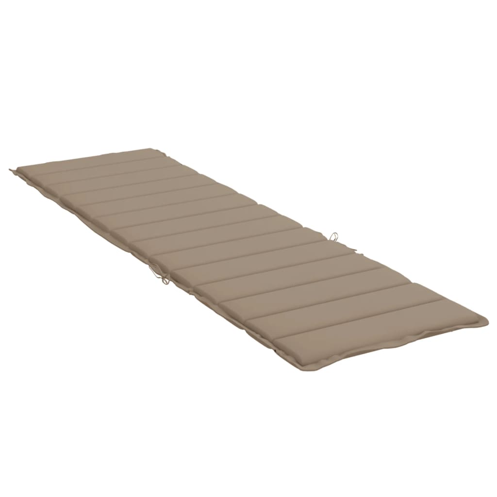 vidaXL Μαξιλάρι Ξαπλώστρας Taupe 200 x 60 x 3εκ. από Ύφασμα Oxford