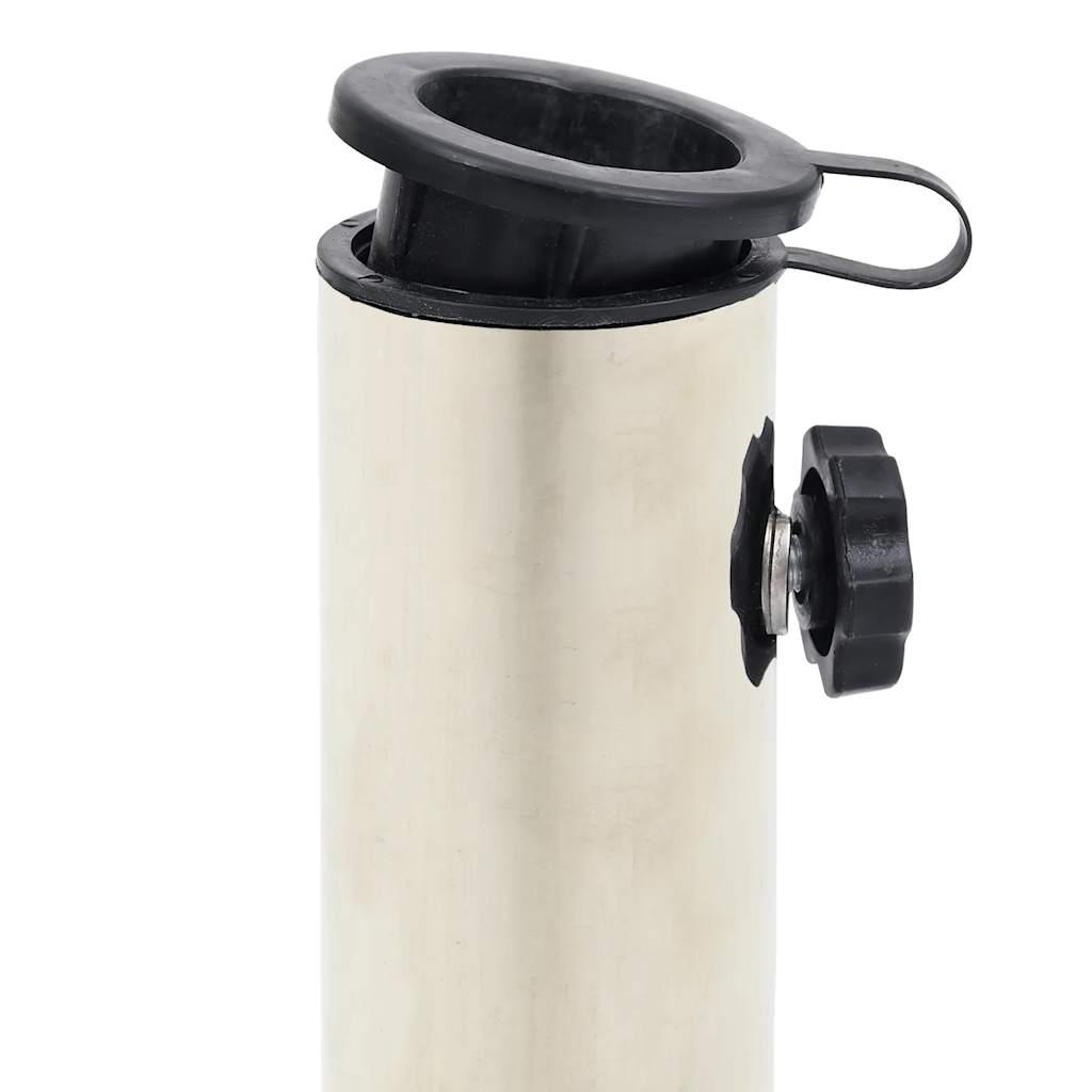 vidaXL Βάση Ομπρέλας Μαύρη 40 x 28 x 4 εκ. από Γρανίτη