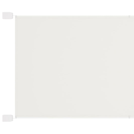 vidaXL Τέντα Κάθετη Λευκή 140 x 270 εκ. από Ύφασμα Oxford