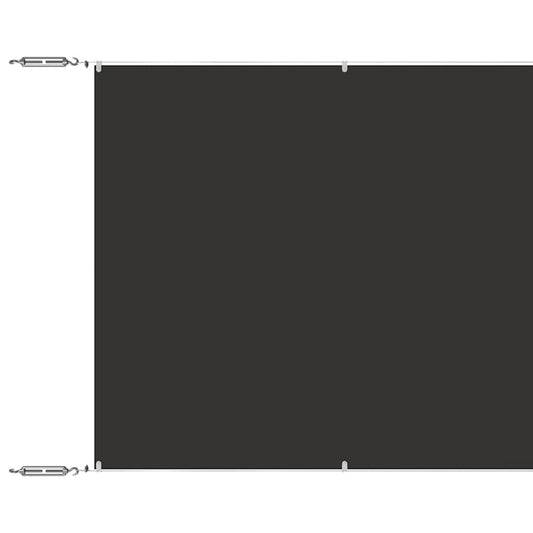 vidaXL Τέντα Κάθετη Ανθρακί 100 x 1200 εκ. από Ύφασμα Oxford