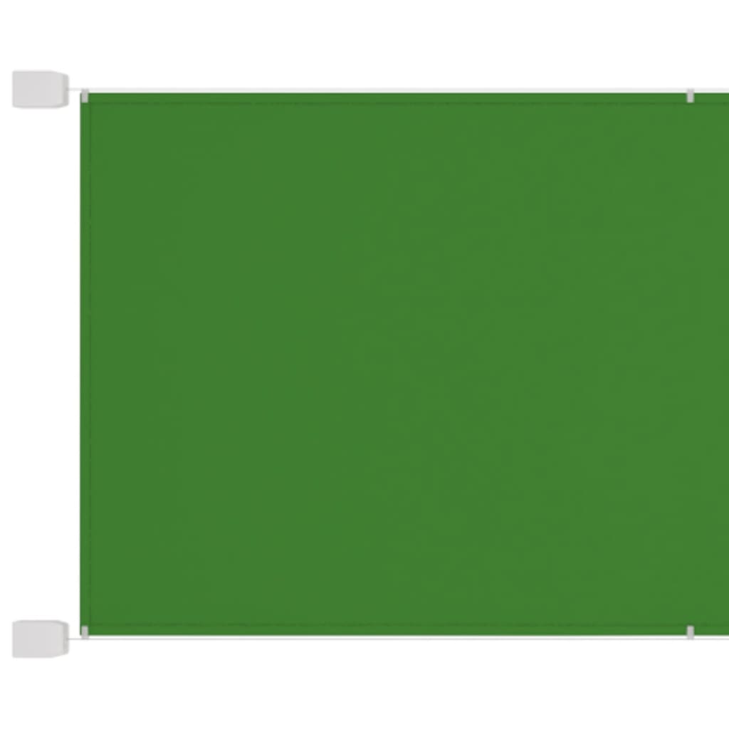 vidaXL Τέντα Κάθετη Ανοιχτό Πράσινο 100 x 600 εκ. από Ύφασμα Oxford