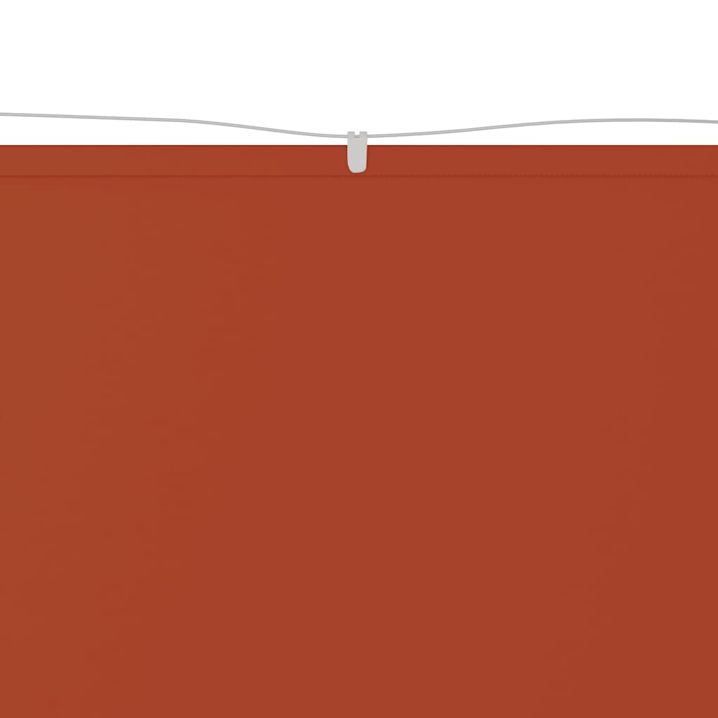 vidaXL Τέντα Κάθετη Τερακότα 100 x 1000 εκ. από Ύφασμα Oxford
