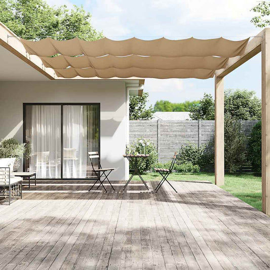 vidaXL Τέντα Κάθετη Taupe 100 x 1000 εκ. από Ύφασμα Oxford