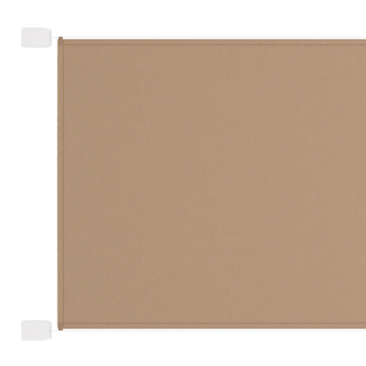vidaXL Τέντα Κάθετη Taupe 140 x 800 εκ. από Ύφασμα Oxford
