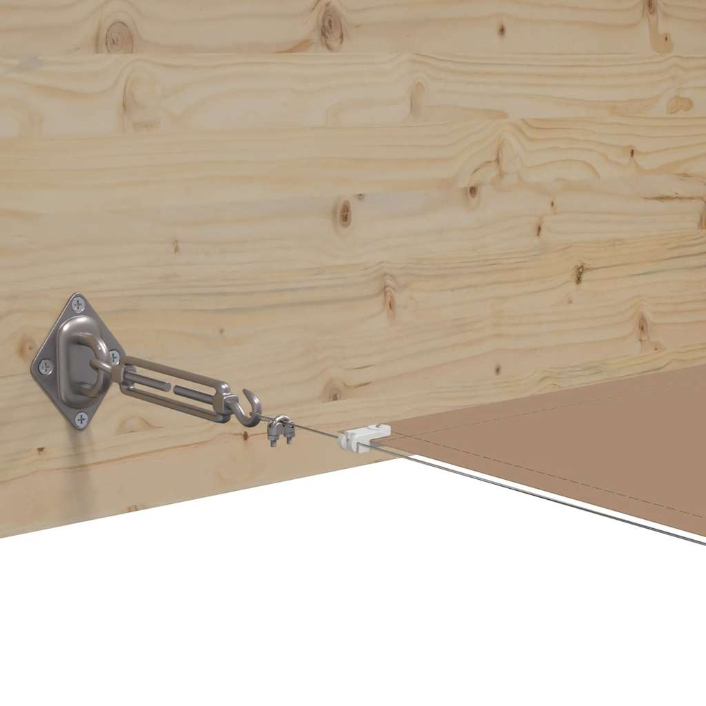 vidaXL Τέντα Κάθετη Taupe 180 x 1000 εκ. από Ύφασμα Oxford