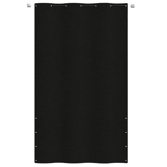 vidaXL Διαχωριστικό Βεράντας Μαύρο 140 x 240 εκ. Ύφασμα Oxford