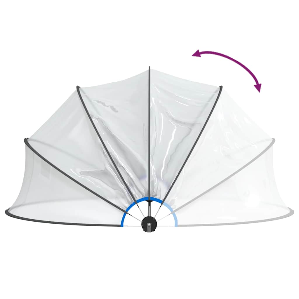 vidaXL Προστατευτικό Κάλυμμα Πισίνας 500 x 250 εκ.