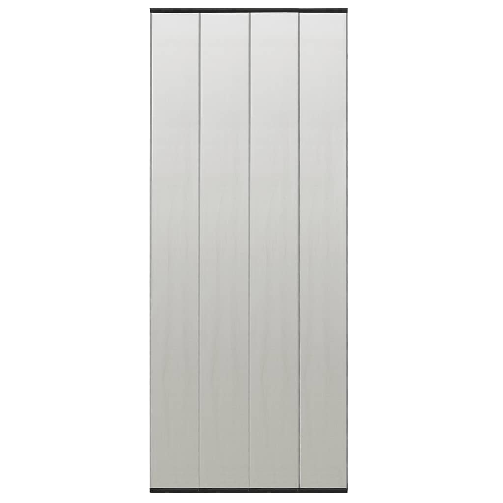 vidaXL Σήτα Πόρτας Κουρτίνα Μαύρη 100x220 εκ. από Πολυεστέρα