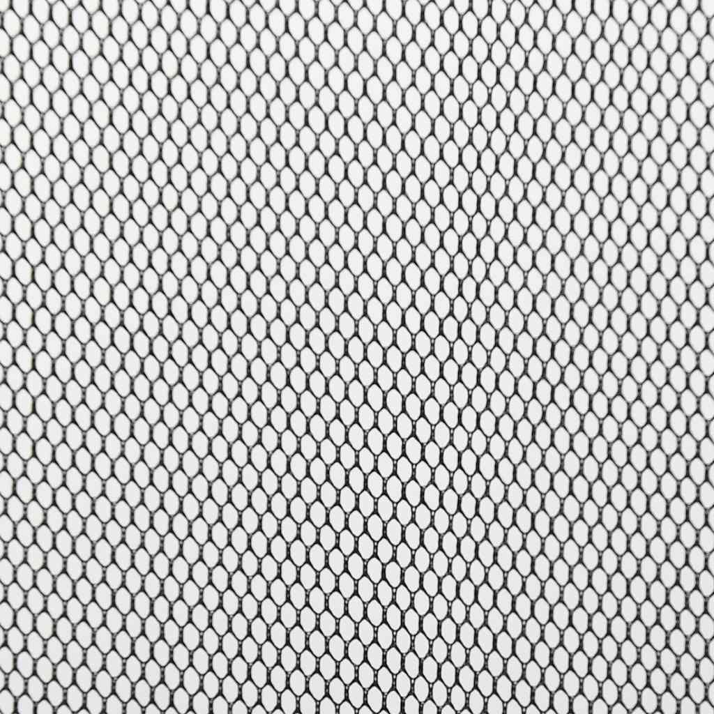 vidaXL Σήτα Πόρτας Κουρτίνα Μαύρη 100x220 εκ. από Πολυεστέρα