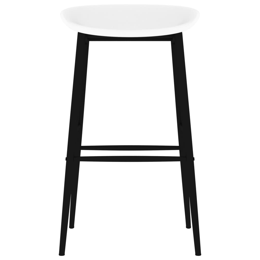 vidaXL Σετ Επίπλων Μπαρ 7 Τεμαχίων Λευκό