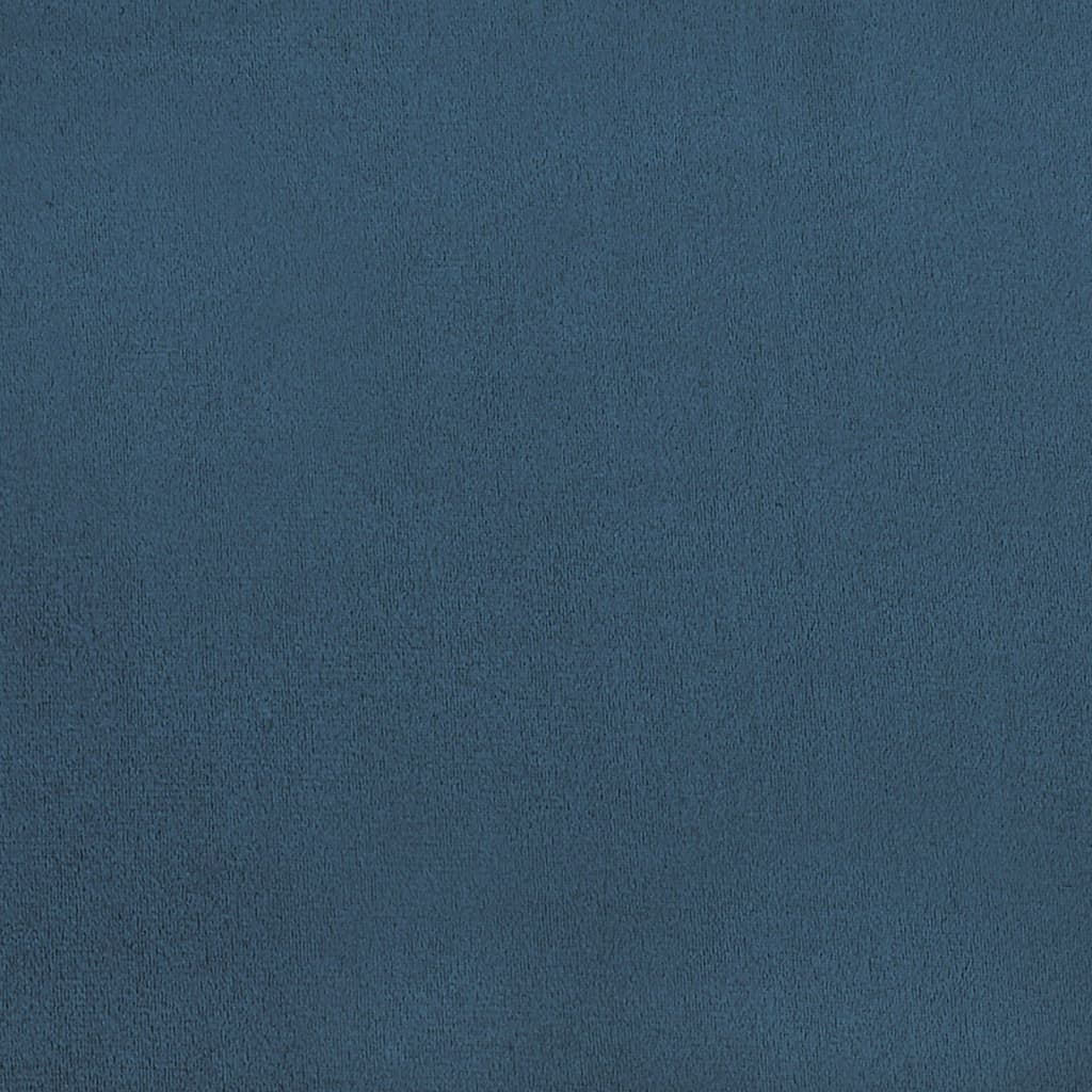 vidaXL Καρέκλες Τραπεζαρίας 2 τεμ. Μπλε Βελούδινες