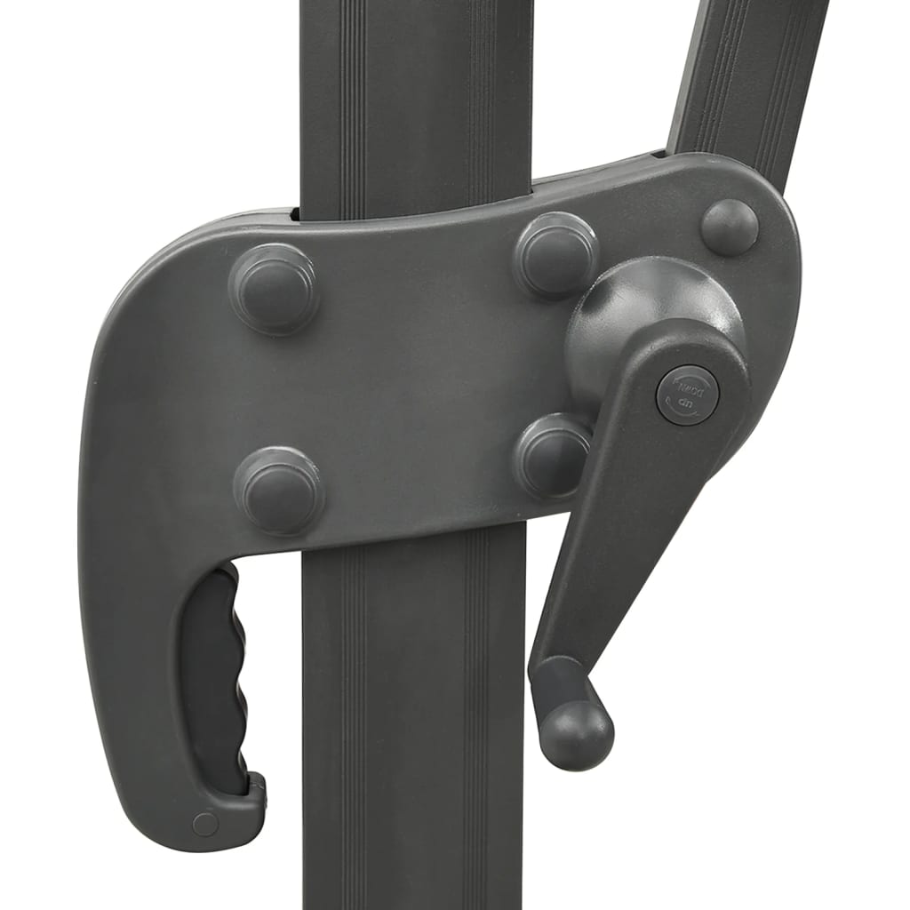 vidaXL Ομπρέλα Κρεμαστή Κήπου με Διπλή Οροφή Χρώμα Άμμου 400 x 300 εκ.