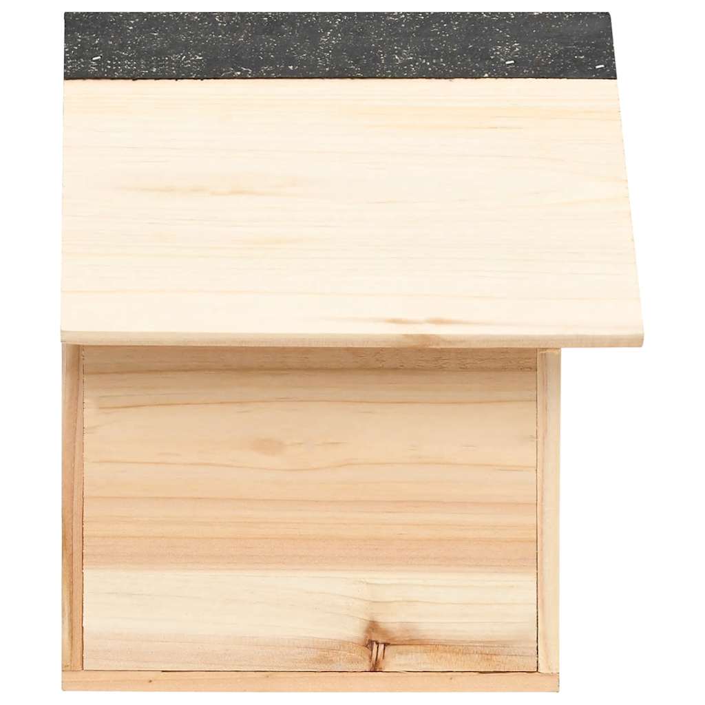 vidaXL Σπιτάκι Σκίουρου 26 x 25 x 29 εκ. Μασίφ Ξύλο Ελάτης