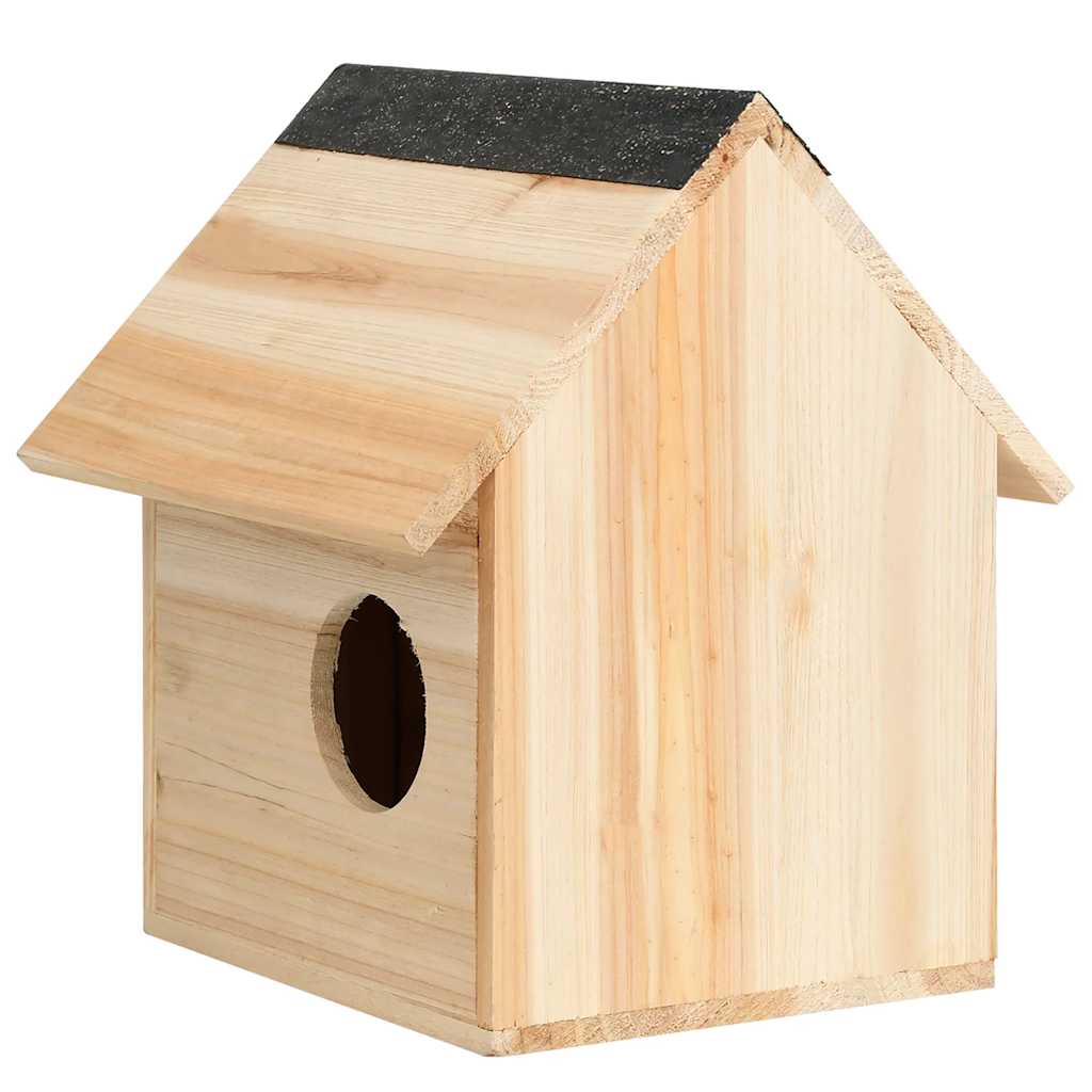 vidaXL Σπιτάκι Σκίουρου 26 x 25 x 29 εκ. Μασίφ Ξύλο Ελάτης