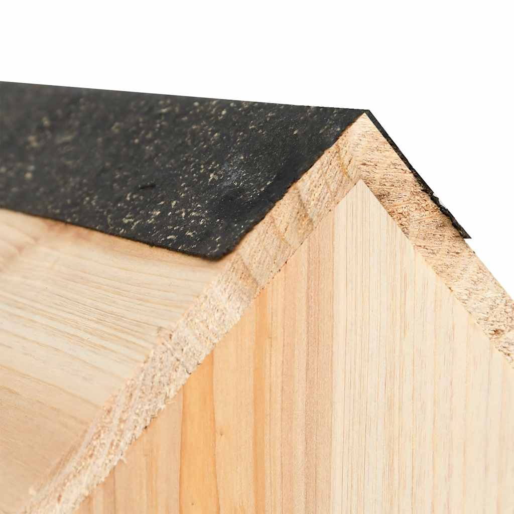vidaXL Σπιτάκι Σκίουρου 26 x 25 x 29 εκ. Μασίφ Ξύλο Ελάτης