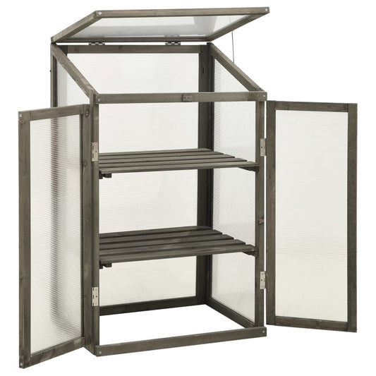 vidaXL Θερμοκήπιο 60 x 45 x 100 εκ. από Ξύλο Ελάτης