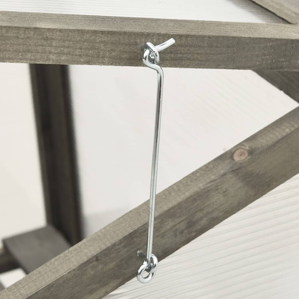 vidaXL Θερμοκήπιο 60 x 45 x 100 εκ. από Ξύλο Ελάτης