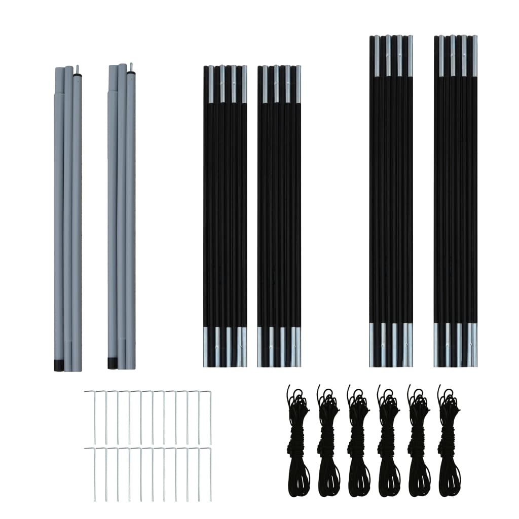 vidaXL Σκηνή Κάμπινγκ 6 Ατόμων Μπλε/Πράσινο