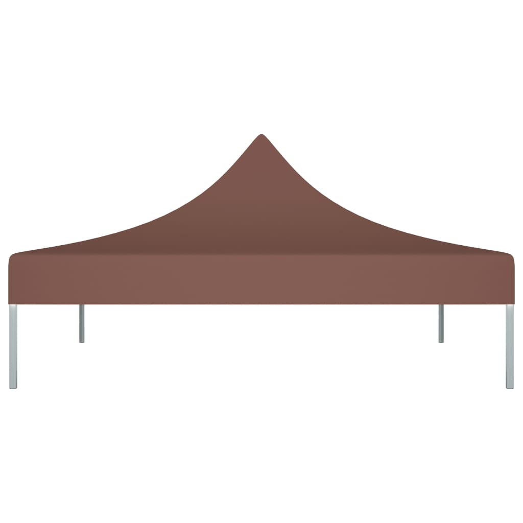 vidaXL Κάλυμμα Τέντας Εκδηλώσεων Καφέ 3 x 3 μ. 270 γρ/μ²
