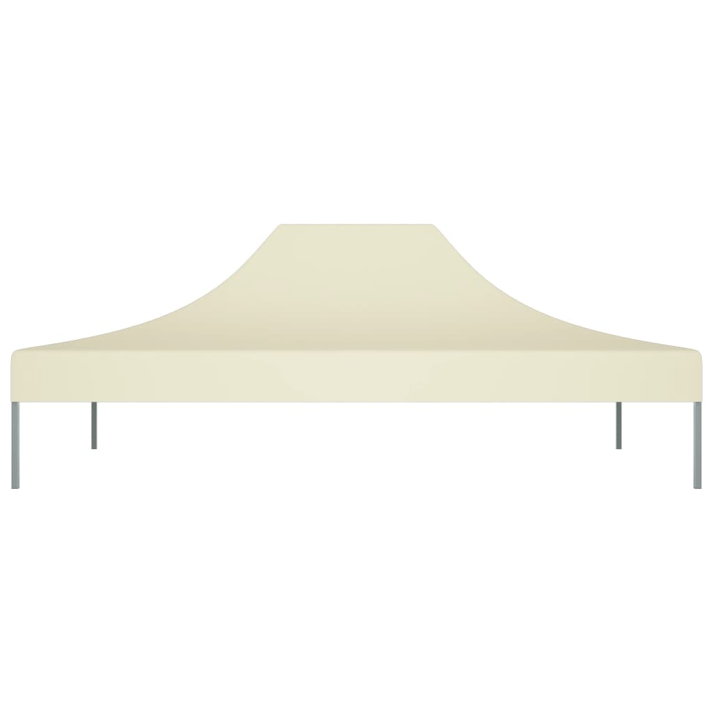 vidaXL Κάλυμμα Τέντας Εκδηλώσεων Κρεμ 4 x 3 μ. 270 γρ/μ²