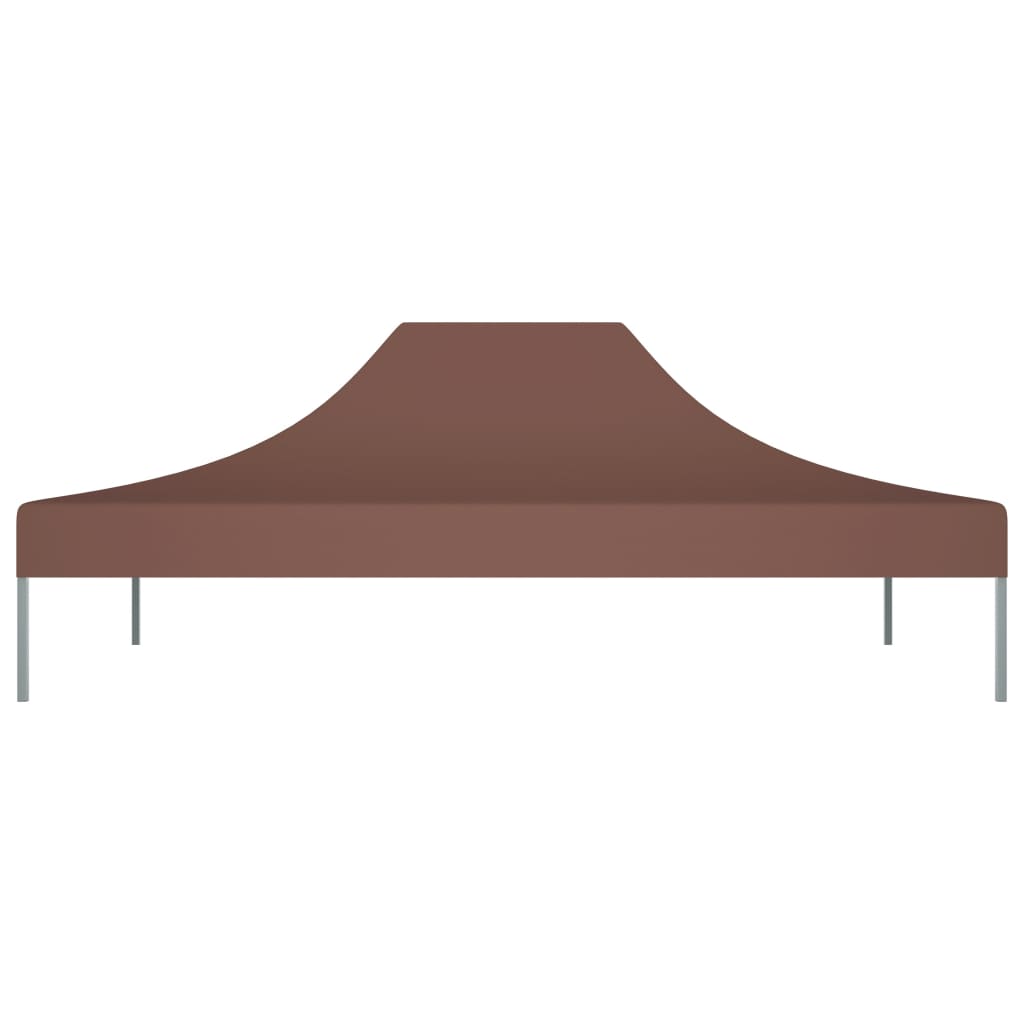 vidaXL Κάλυμμα Τέντας Εκδηλώσεων Καφέ 4,5 x 3 μ. 270 γρ/μ²