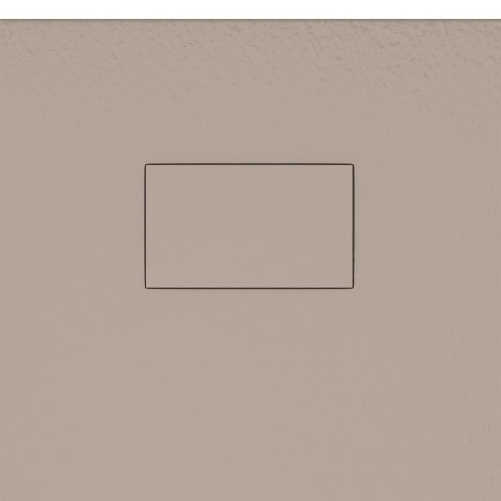 vidaXL Βάση Ντουζιέρας Καφέ 90 x 70 εκ. από SMC