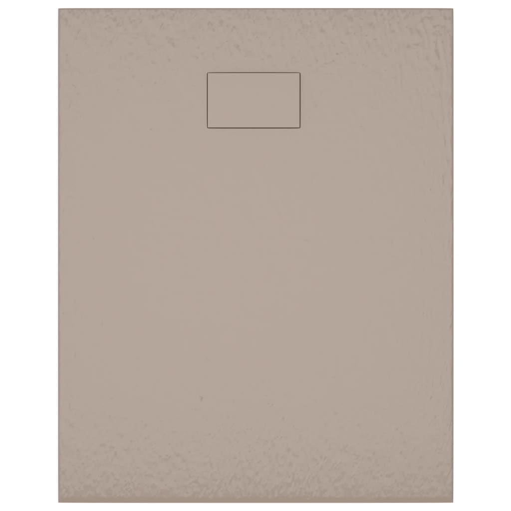 vidaXL Βάση Ντουζιέρας Καφέ 100 x 80 εκ. από SMC