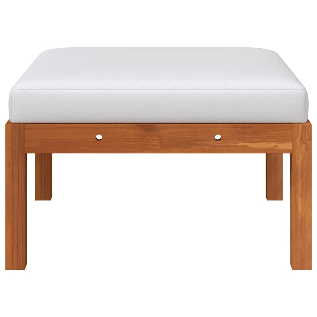 vidaXL Σαλόνι Κήπου 3 Τεμαχίων από Μασίφ Ξύλο Ακακίας με Μαξιλάρια