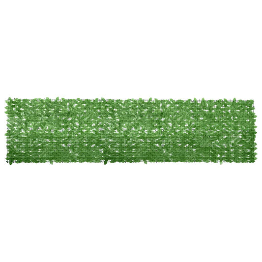 vidaXL Διαχωριστικό Βεράντας με Πράσινα Φύλλα 400 x 100 εκ.