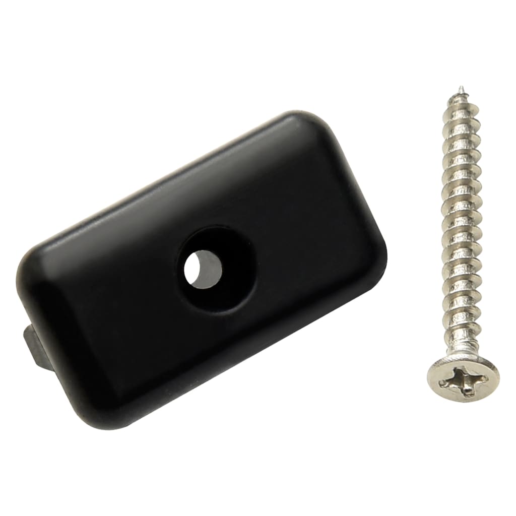 vidaXL Κλιπ Ένωσης Deck με Βίδες 200 τεμ. από Πλαστικό/Αν. Ατσάλι 304