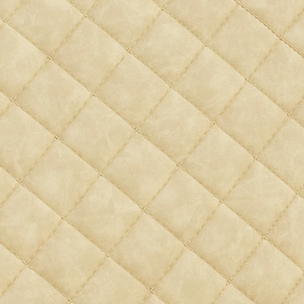 vidaXL Καρέκλα «Πρόβολος» Κρεμ από Συνθετικό Δέρμα