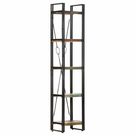 vidaXL Βιβλιοθήκη με 5 Επίπεδα 40x30x180 εκ. Μασίφ Ανακυκλωμένο Ξύλο