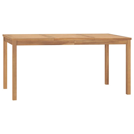 vidaXL Τραπεζαρία Κήπου 160 x 80 x 77 εκ. από Μασίφ Ξύλο Teak