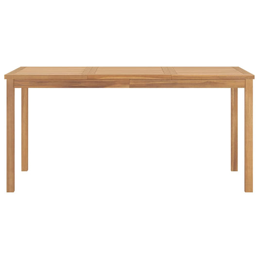 vidaXL Τραπεζαρία Κήπου 160 x 80 x 77 εκ. από Μασίφ Ξύλο Teak