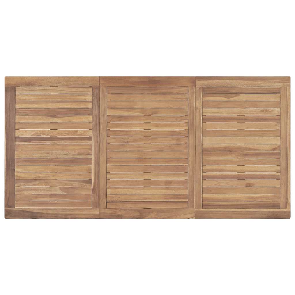 vidaXL Τραπεζαρία Κήπου 160 x 80 x 77 εκ. από Μασίφ Ξύλο Teak