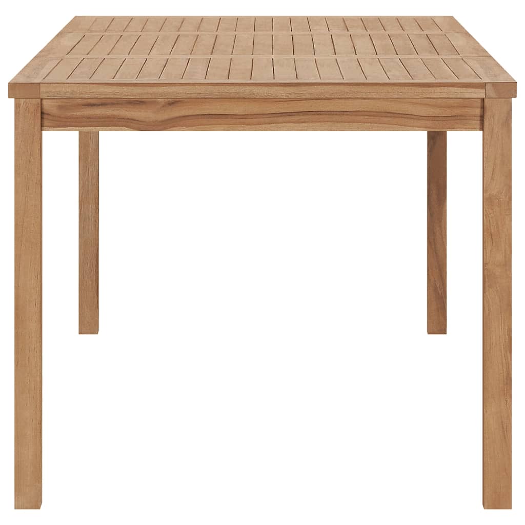 vidaXL Τραπεζαρία Κήπου 180 x 90 x 77 εκ. από Μασίφ Ξύλο Teak