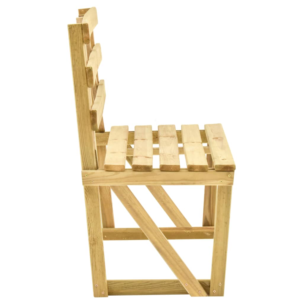 vidaXL Παγκάκι Κήπου 120 εκ. από Εμποτισμένο Ξύλο Πεύκου