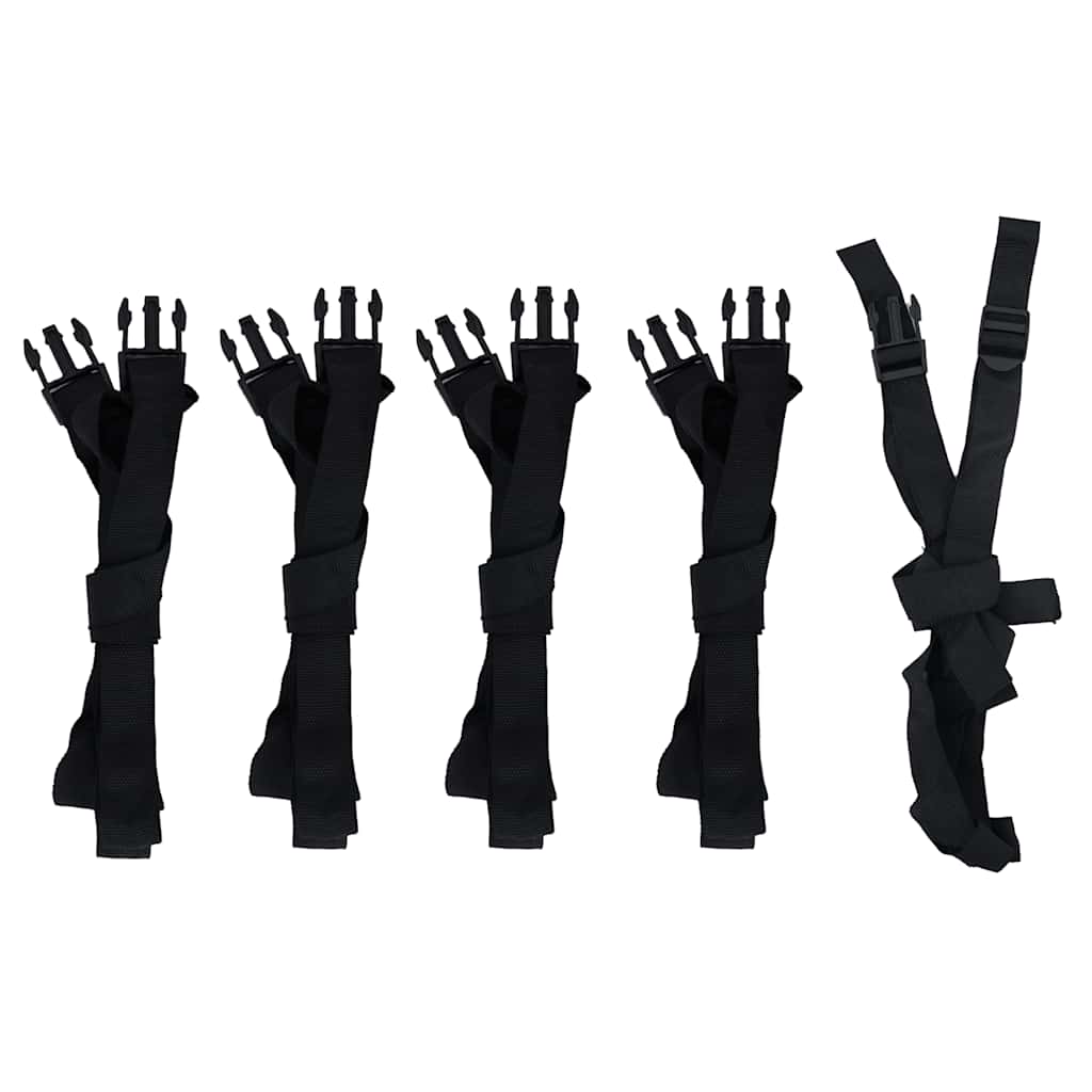 vidaXL Κάλυμμα Σκάφους Γκρι 710x265x40 εκ.