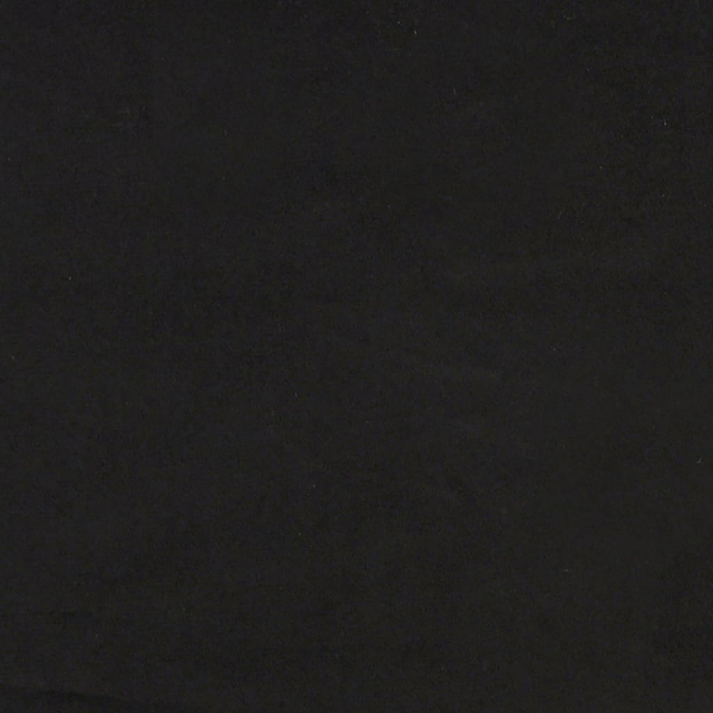 vidaXL Καρέκλες Τραπεζαρίας 2 τεμ. Μαύρες Βελούδινες