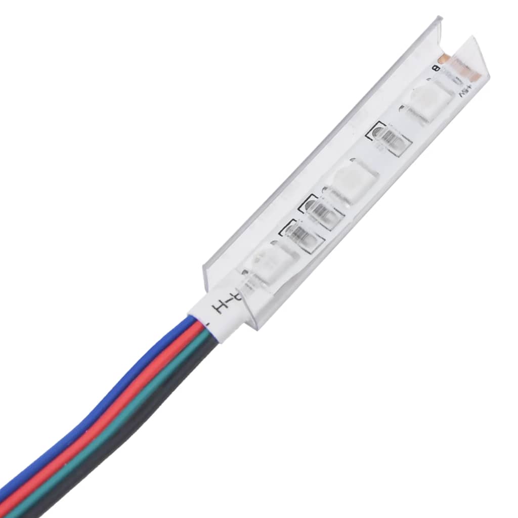 vidaXL Έπιπλο Τηλεόρασης με LED Λευκό 135x39x30 εκ.