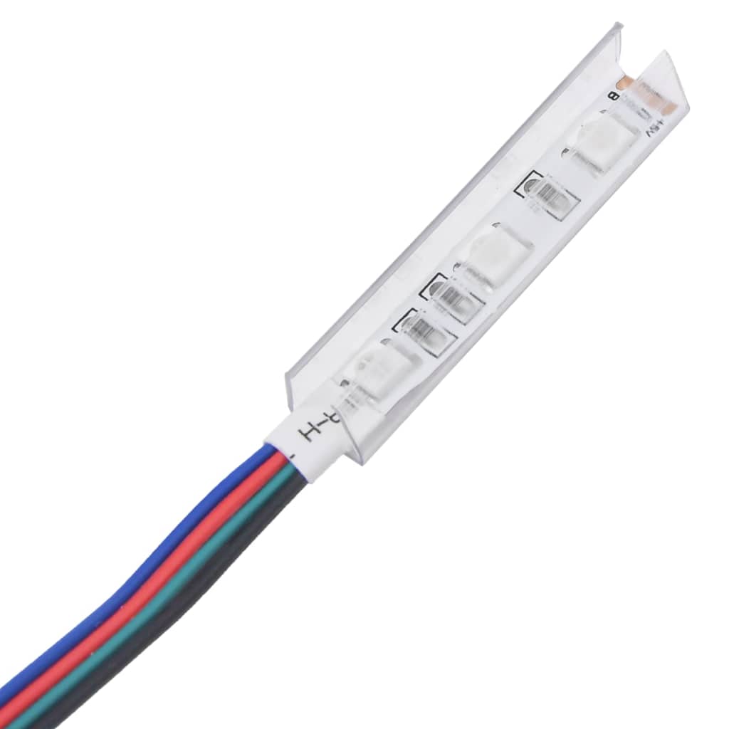 vidaXL Έπιπλο Τηλεόρασης με LED Γκρι Σκυροδέματος 135x39x30 εκ.