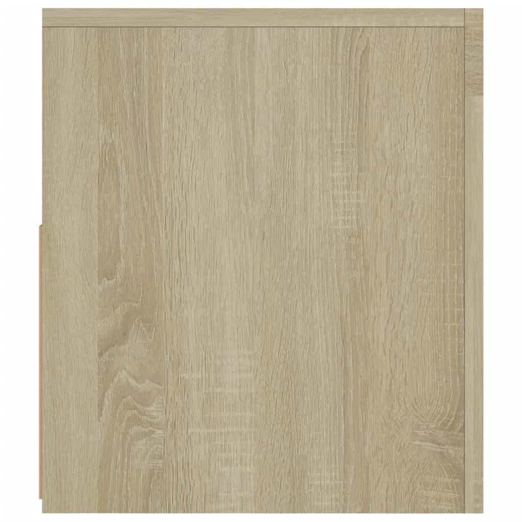 vidaXL Έπιπλο Τηλεόρασης με LED Sonoma Δρυς 120x35x40 εκ.