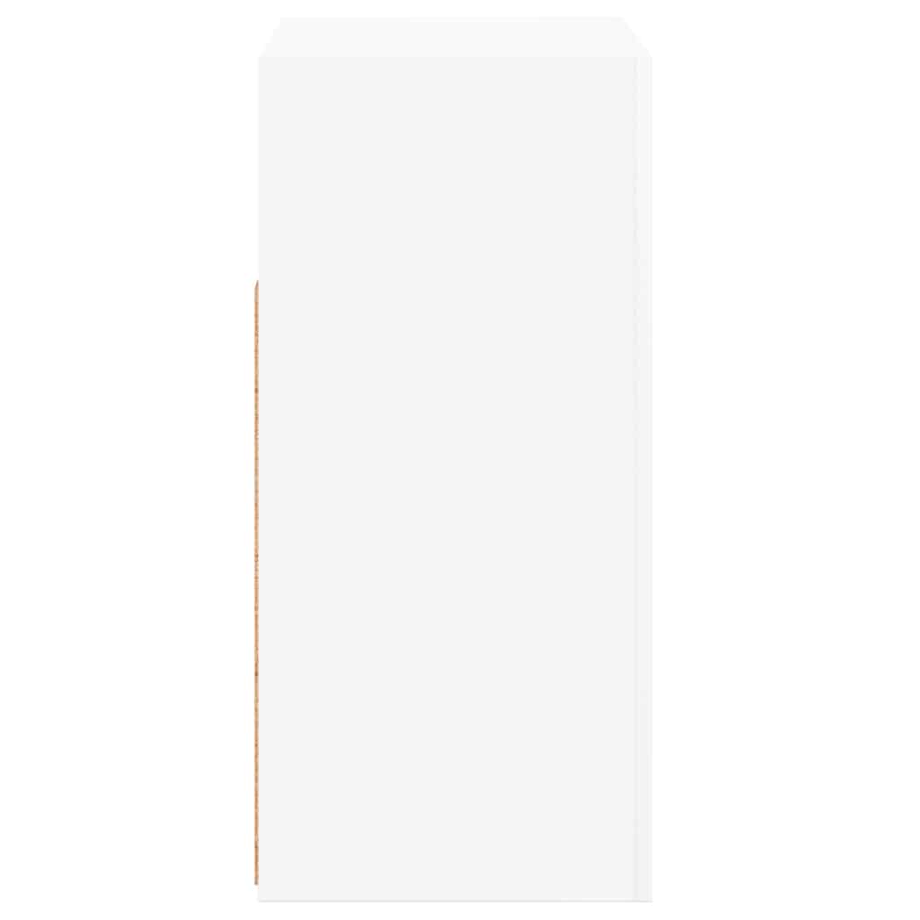 vidaXL Ντουλάπι με LED Λευκό 80 x 35 x 75 εκ.