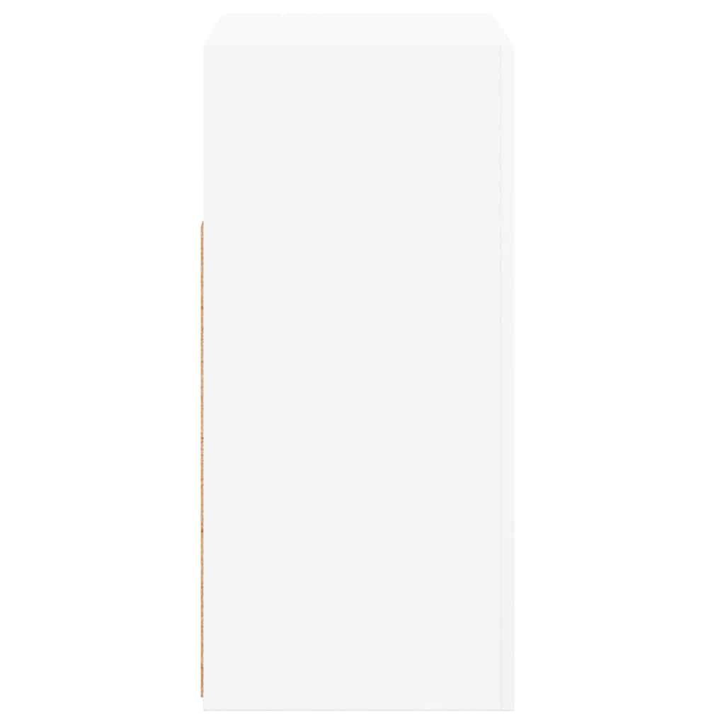 vidaXL Ντουλάπι με LED Λευκό 80 x 35 x 75 εκ.