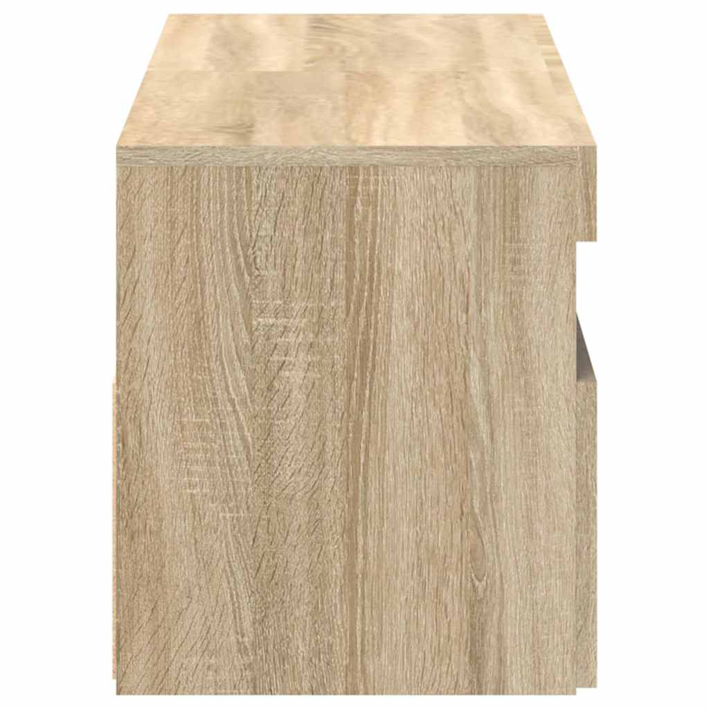 vidaXL Έπιπλα Τηλεόρασης με LED 2 τεμ. Sonoma Δρυς 60 x 35 x 40 εκ.