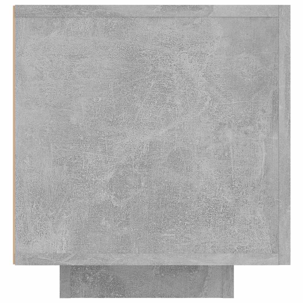 vidaXL Έπιπλο Τηλεόρασης με LED Γκρι Σκυροδέματος 160 x 35 x 40 εκ.